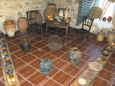 Algunas piezas del museo de Pereruela