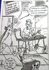 Dibujos del artista